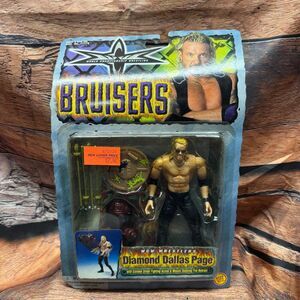 Toy Biz Diamond Dallas Page WCW Bruisers 6.5in Fire Hydrant Manhole